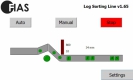 Automation for the log sorting line.